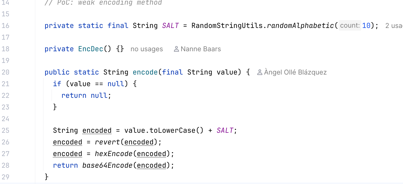 encode