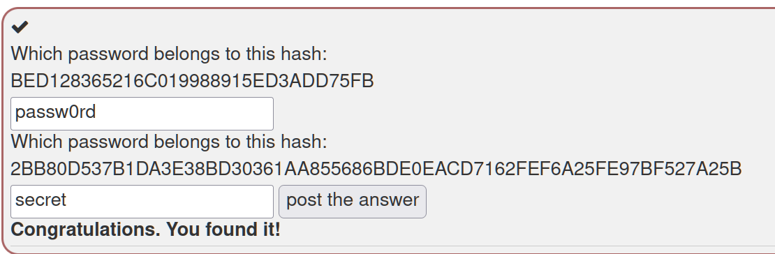 Question